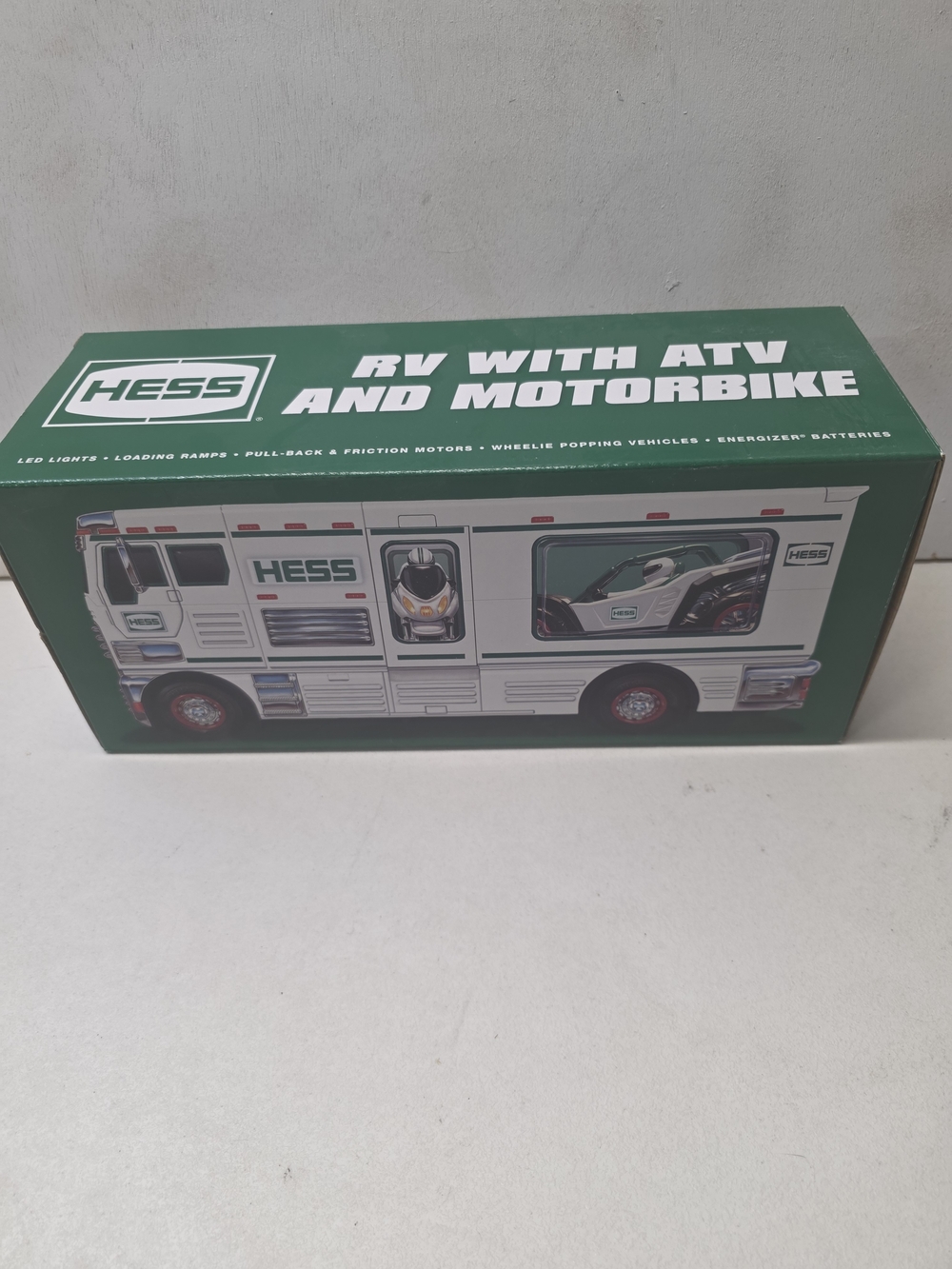 2018 Hess RV with ATV & Motorbike Toy Truck Original Box Instructions Complete